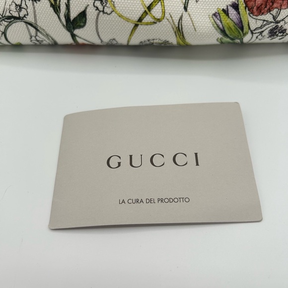 🌷 Gucci Flora Canvas Open Tote Floral - Picture 6 of 16